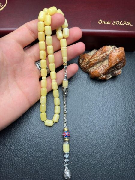 Rus Kaya Damla Kehribar Tesbih