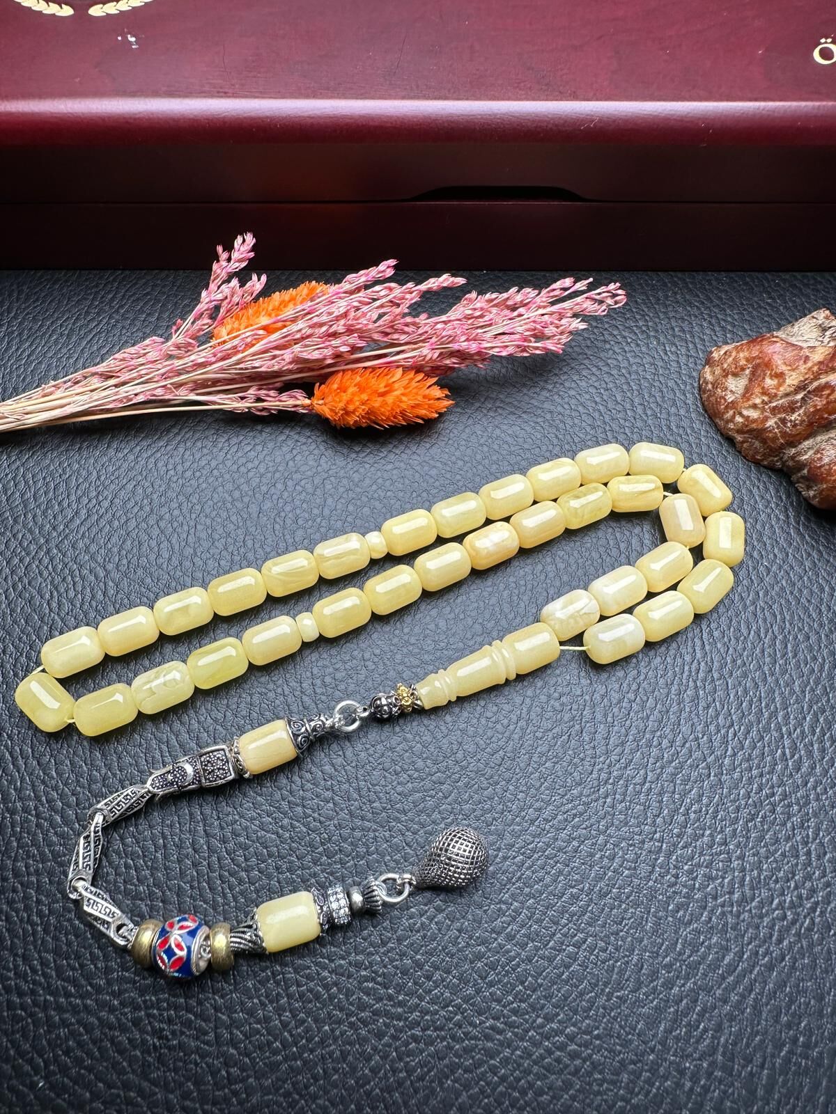 Rus Kaya Damla Kehribar Tesbih