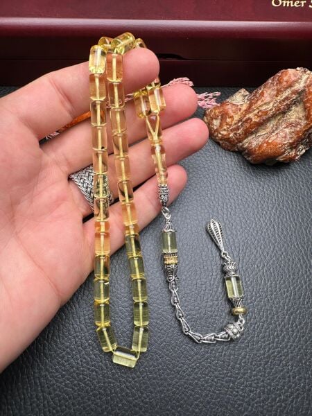 Rus Kaya Damla Kehribar Tesbih