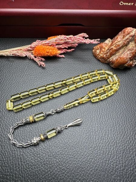 Rus Kaya Damla Kehribar Tesbih