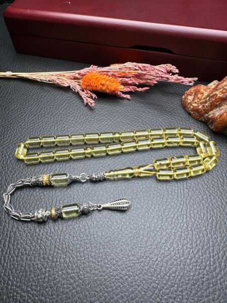 Rus Kaya Damla Kehribar Tesbih