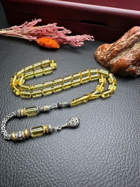 Rus Kaya Damla Kehribar Tesbih