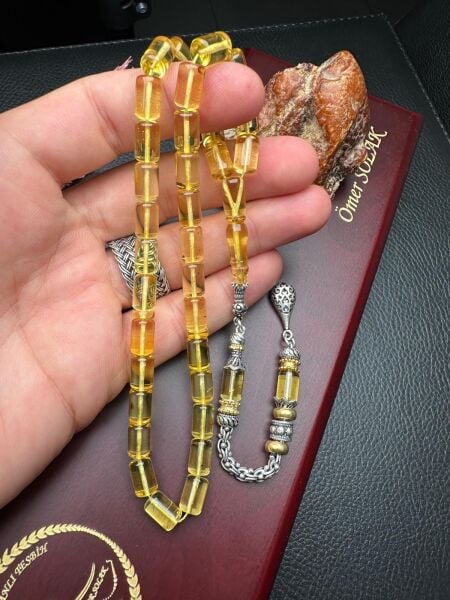 Rus Kaya Damla Kehribar Tesbih