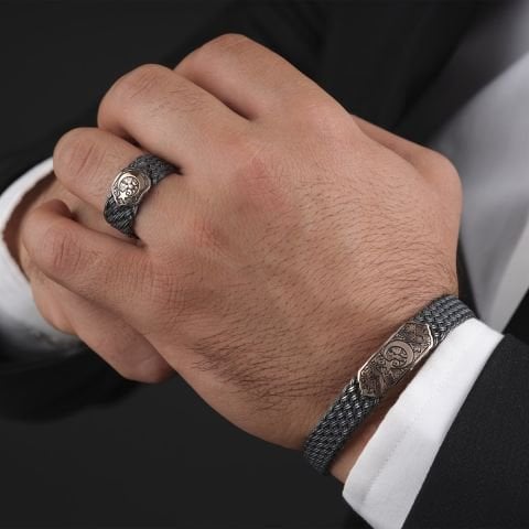 Ayyıldız Model Gümüş Erkek Set