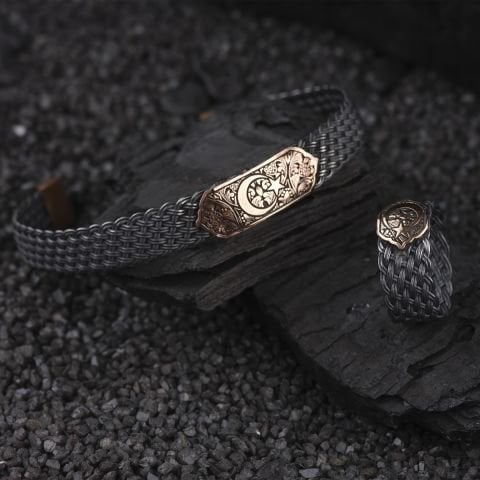 Ayyıldız Model Gümüş Erkek Set