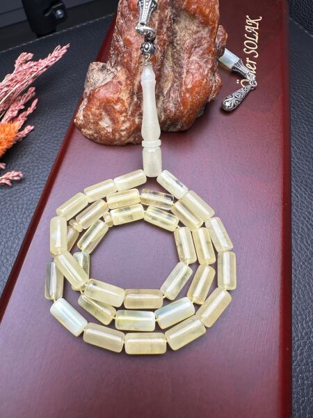 Rus Kaya Damla Kehribar Tesbih