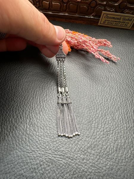 Özel Tasarım Gümüş Püskül