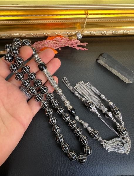 Şalgami Model Gümüş Yarma Erzurum Oltutaşı Tesbih