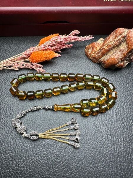 Rus Kaya Damla Kehribar Tesbih