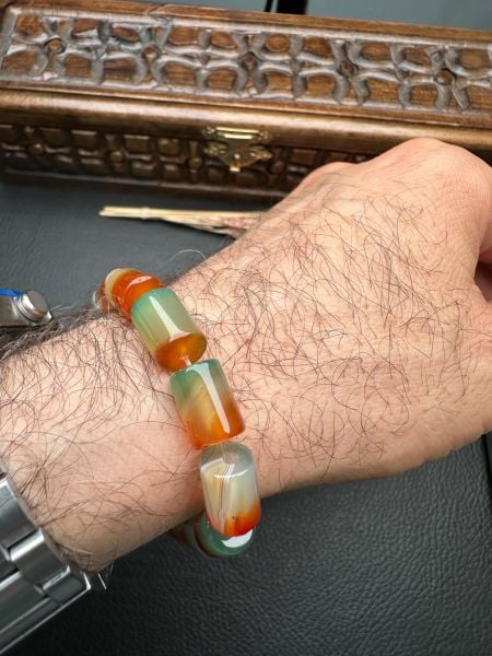 Akik  Doğal Taş Bileklik