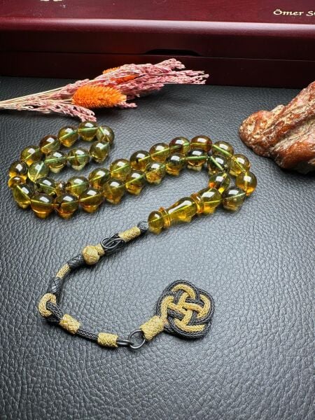 Rus Kaya Damla Kehribar Tesbih