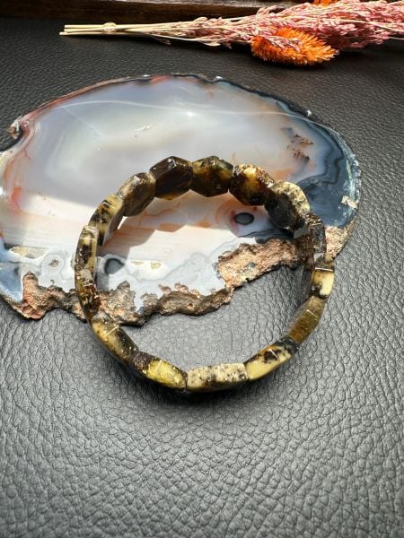 Damla Kehribar Bileklik