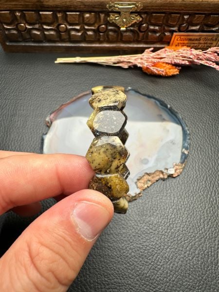 Damla Kehribar Bileklik