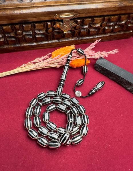 Kapsül Model Gümüş Yarma Erzurum Oltutaşı Tesbih