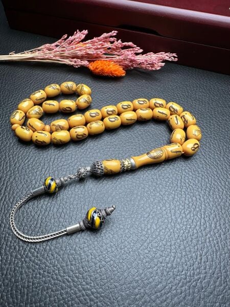 Kapsül Model Fenerbahçe Taraftar Sıkma Kehribar Tesbih