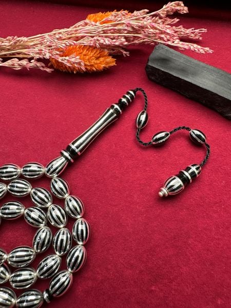 Beyzi Model Gümüş Yarma Erzurum Oltutaşı Tesbih