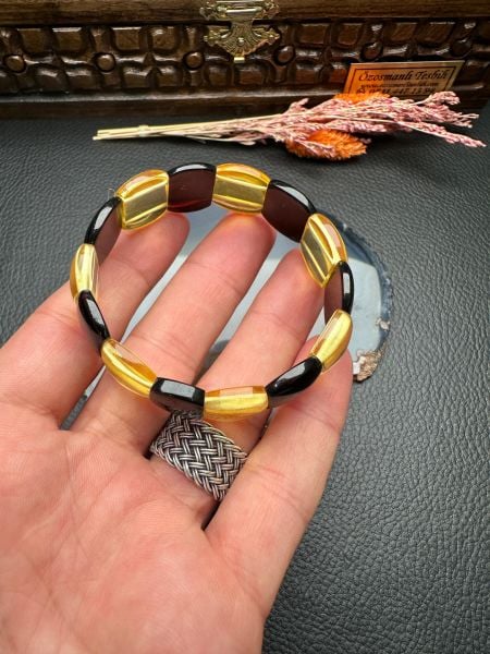 Damla Kehribar Bileklik