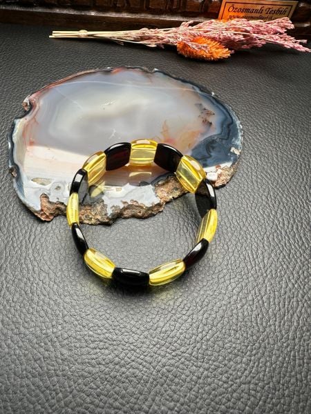 Damla Kehribar Bileklik