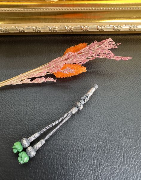 Özel Gül Tasarım İkili Kazaz Püskül