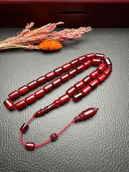 Sistemli Ateş Kehribar Tesbih