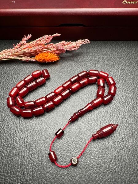 Sistemli Ateş Kehribar Tesbih