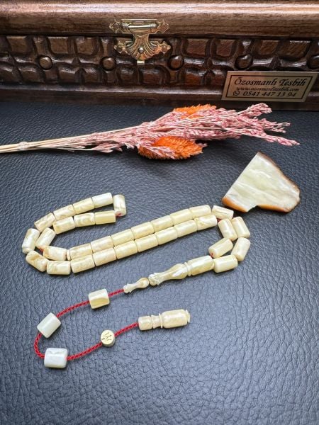 Rus Kaya Damla Kehribar Tesbih