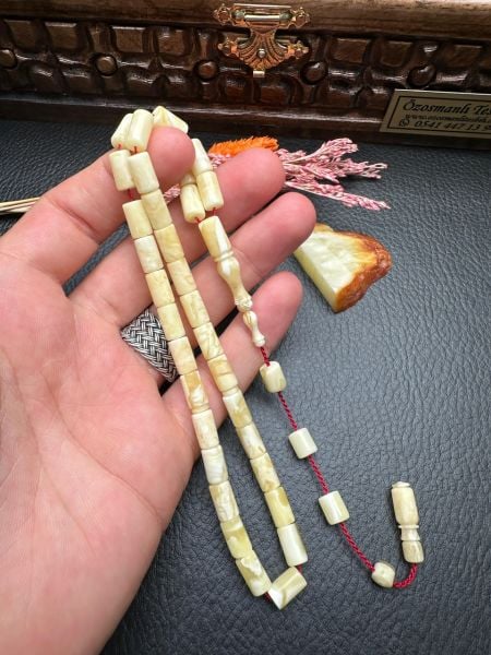 Rus Kaya Damla Kehribar Tesbih