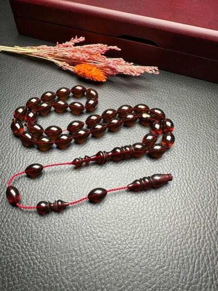 Sistemli Sıkma Kehribar Tesbih