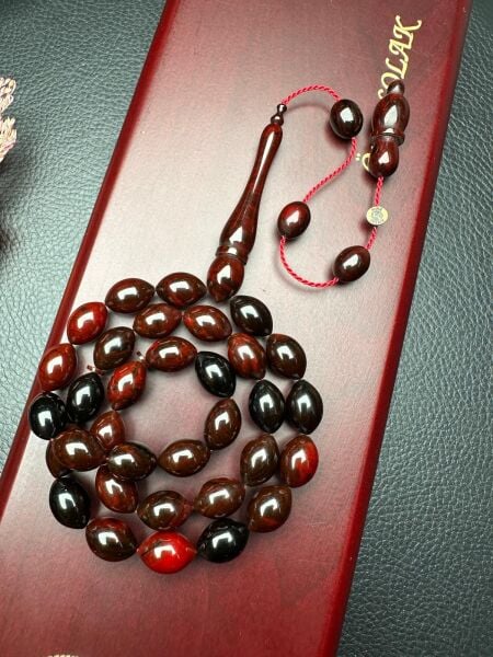 Sistemli Sıkma Kehribar Tesbih