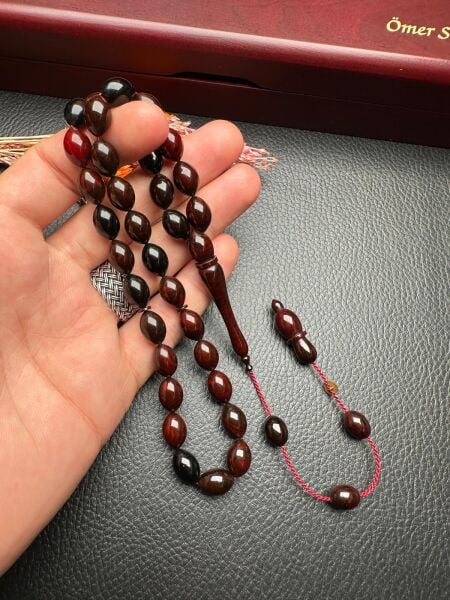 Sistemli Sıkma Kehribar Tesbih