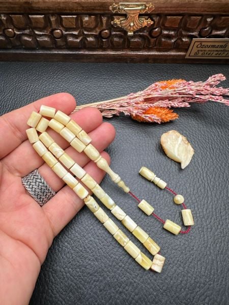 Rus Kaya Damla Kehribar Tesbih