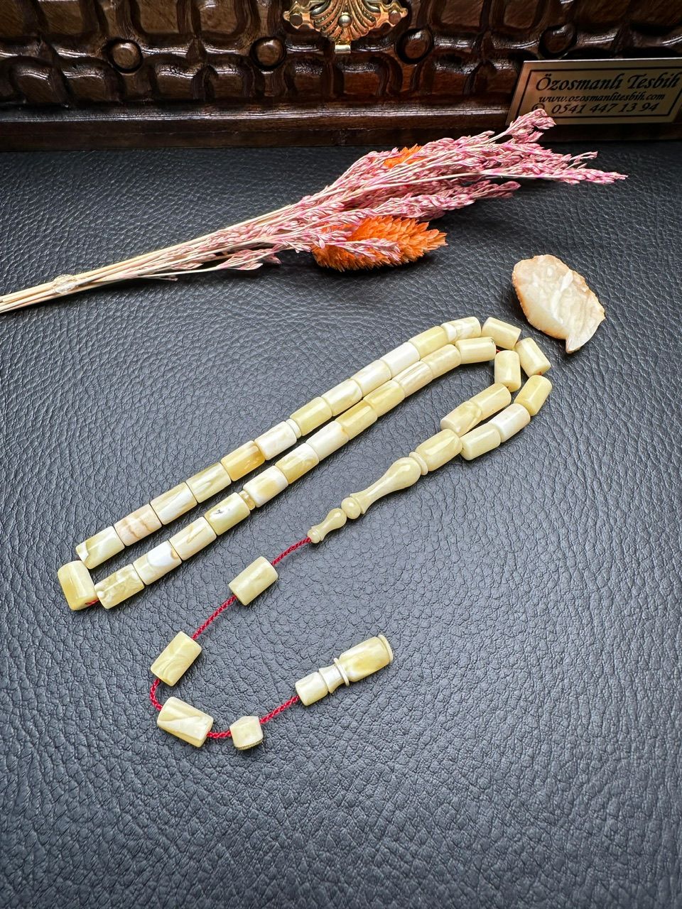 Rus Kaya Damla Kehribar Tesbih