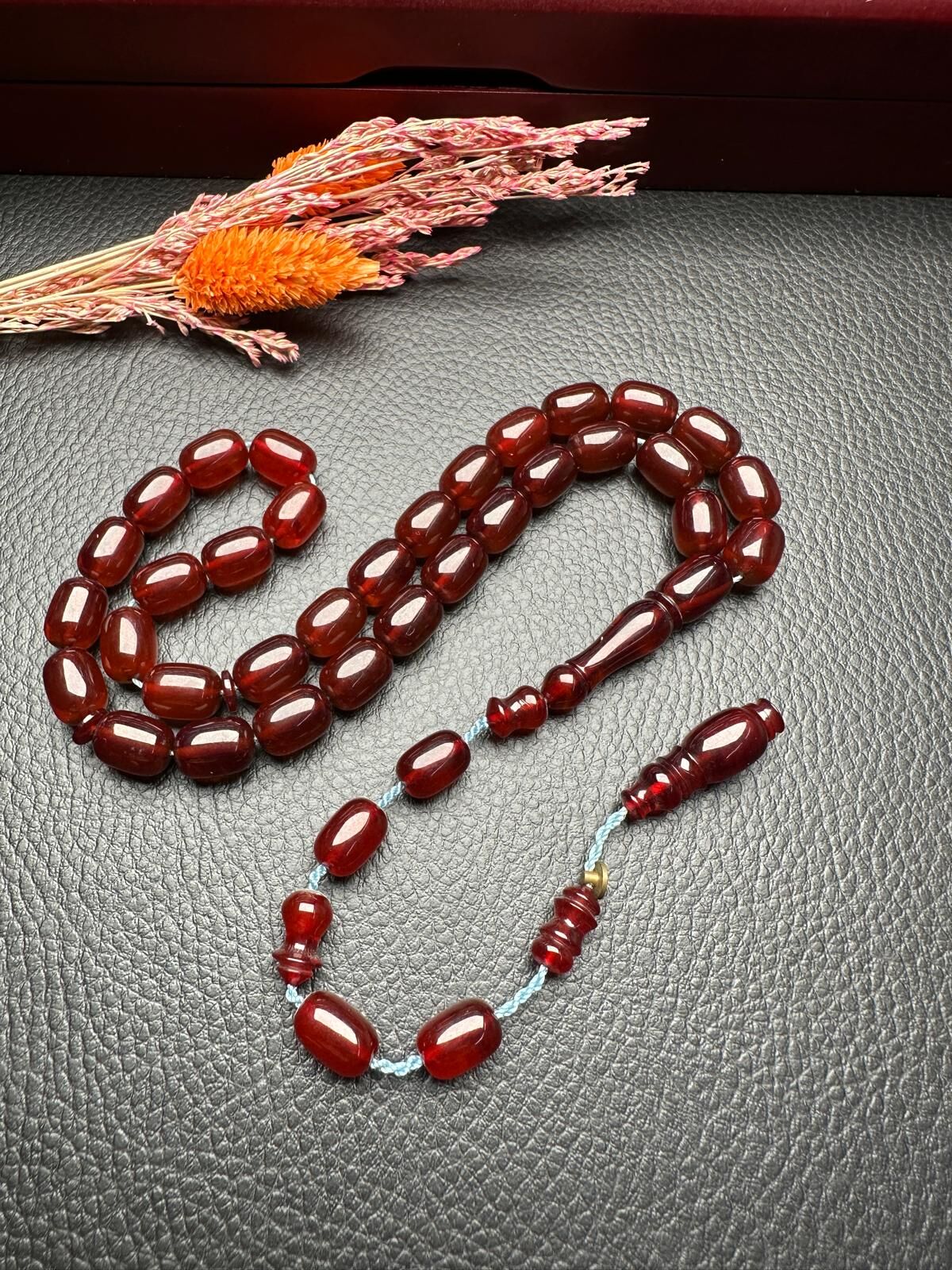 Sistemli Sıkma Kehribar Tesbih