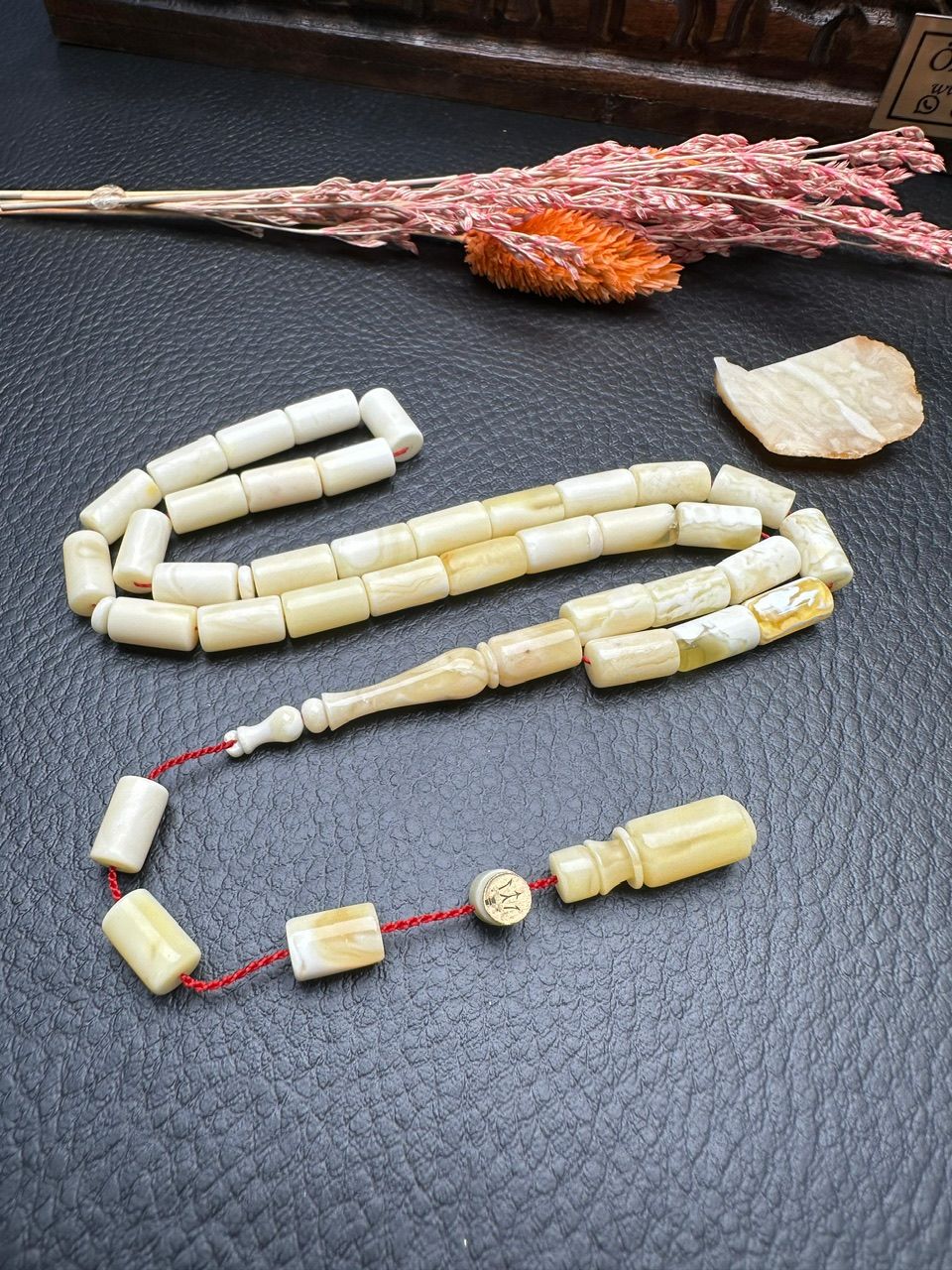 Rus Kaya Damla Kehribar Tesbih