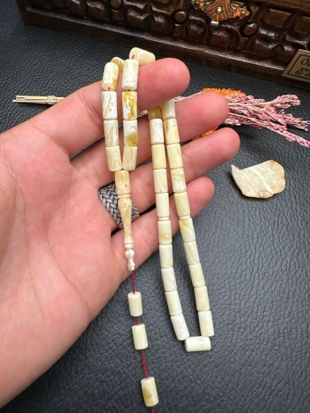 Rus Kaya Damla Kehribar Tesbih