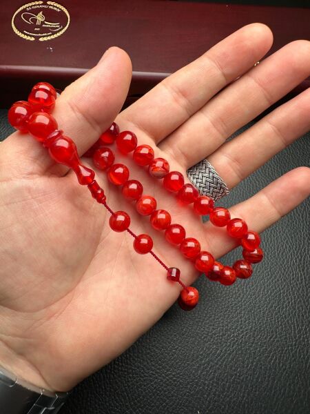 Sistemli Sıkma Kehribar Tesbih