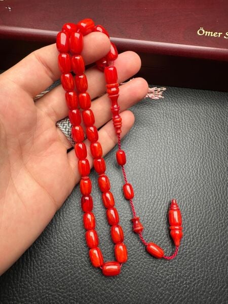 Sistemli Sıkma Kehribar Tesbih