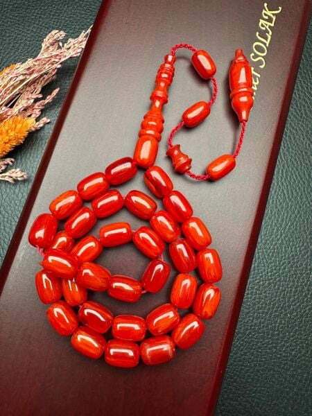 Sistemli Sıkma Kehribar Tesbih