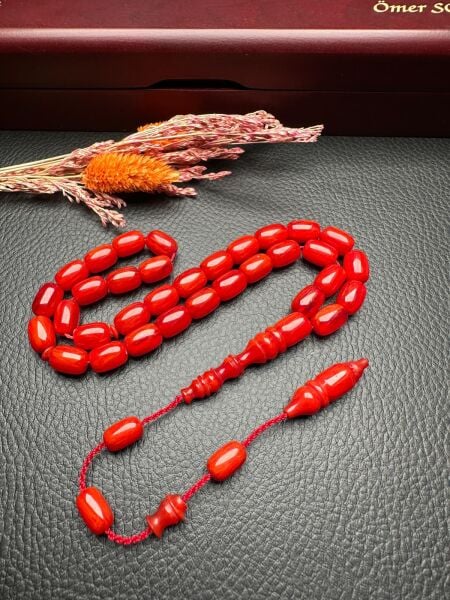 Sistemli Sıkma Kehribar Tesbih