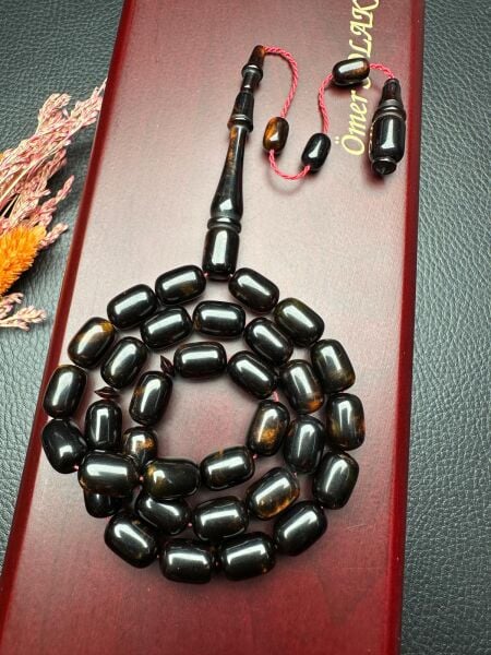 Sistemli Sıkma Kehribar Tesbih