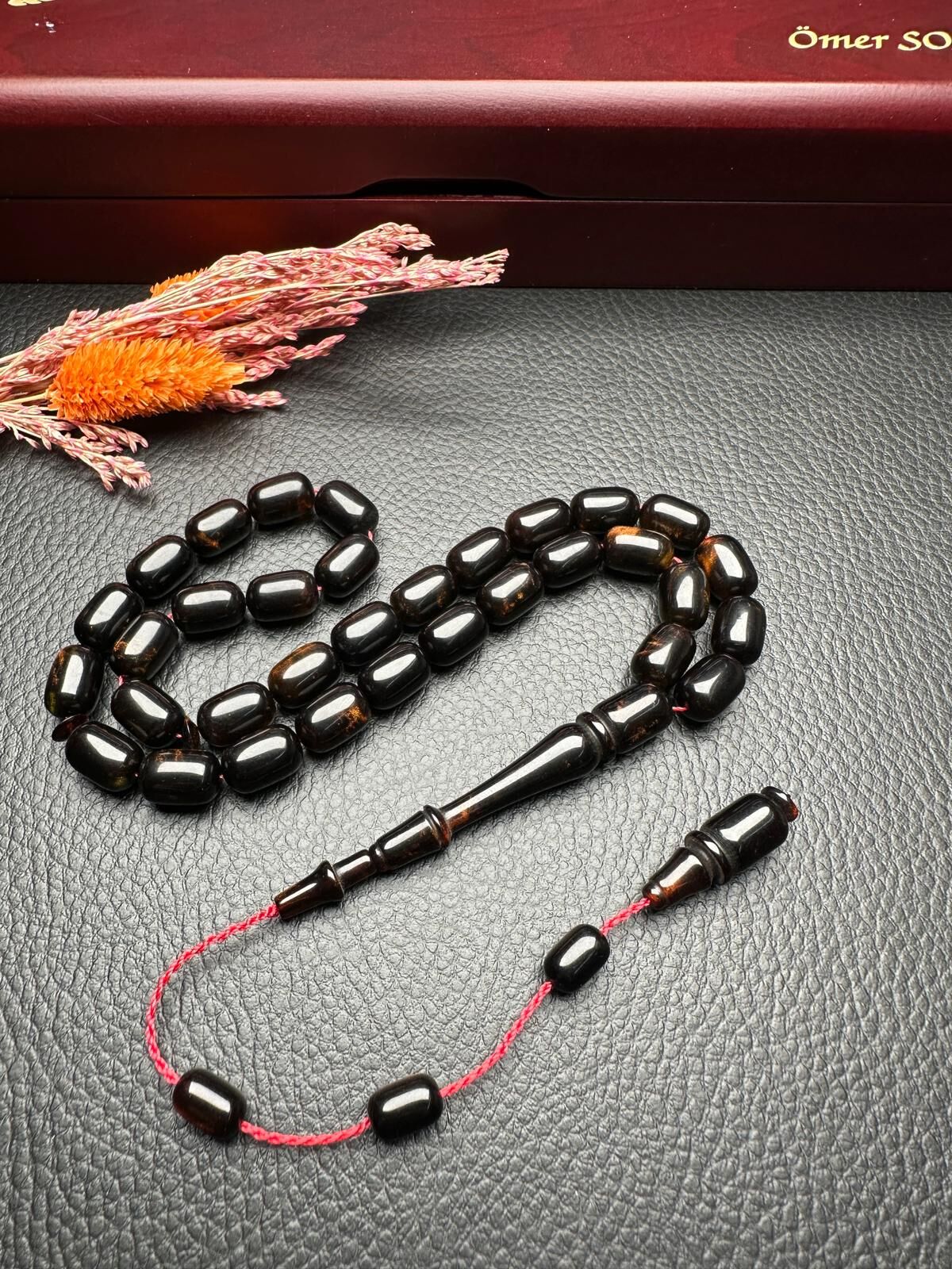 Sistemli Sıkma Kehribar Tesbih