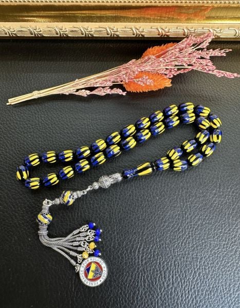 Yakup Kara Fenerbahçe Taraftar Tesbihi Çubuk Sıkma Kehribar