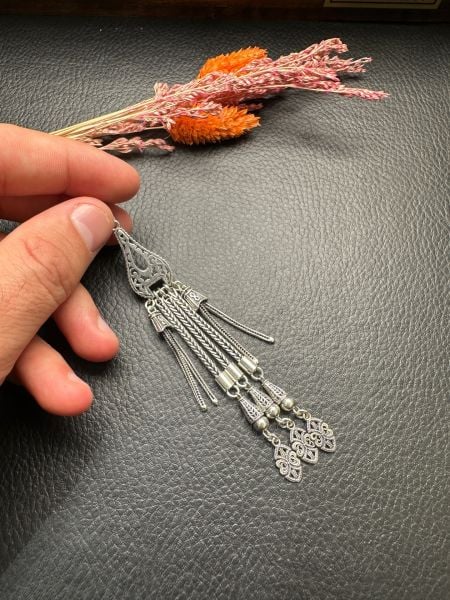 Özel Tasarım Gümüş Püskül