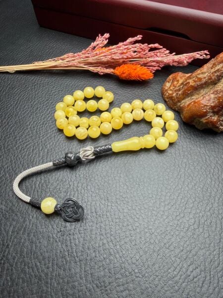 Rus Kaya Damla Kehribar Tesbih