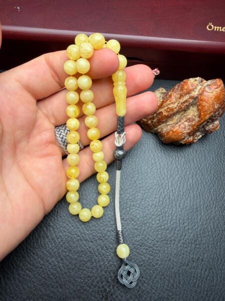 Rus Kaya Damla Kehribar Tesbih