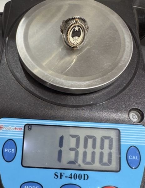 Özel Tasarım Çift Taraflı 925 Ayar Gümüş Erkek Yüzük