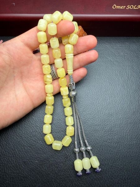 Rus Kaya Damla Kehribar Tesbih