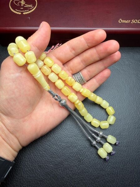 Rus Kaya Damla Kehribar Tesbih