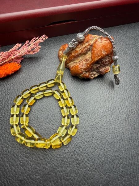 Rus Kaya Damla Kehribar Tesbih