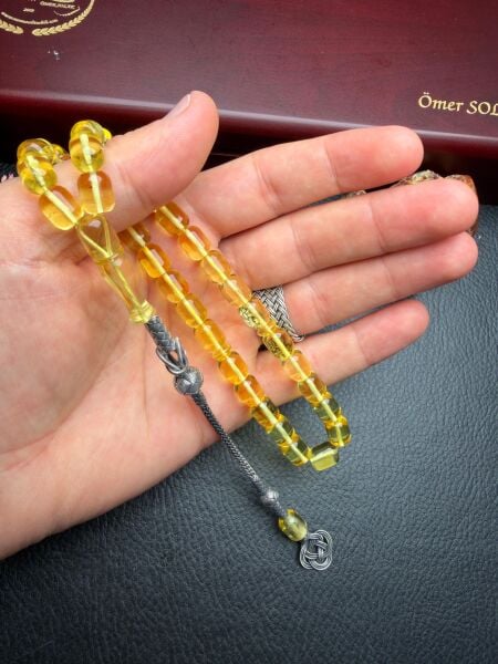 Rus Kaya Damla Kehribar Tesbih